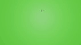 3D airplane flying from distance and crashing into camera, dramatic motion on green background, perfect for tech, action, and stock video projects.	 - Powered by Shutterstock - Get 15% off with code: PIKWIZARD15