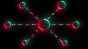 AI Neon line networking concept with black background animation icon networking.. - Powered by Shutterstock - Get 15% off with code: PIKWIZARD15