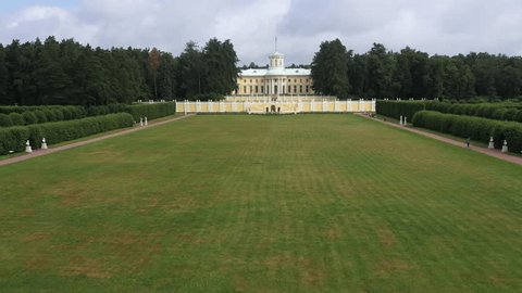 Drone Flight Over Arkhangelskoye Estate Palace