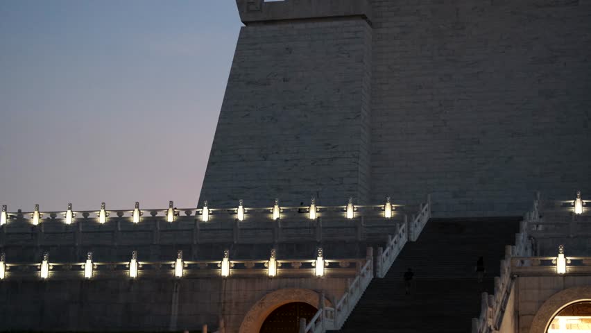 Chiang Kai-shek Memorial Hall (中正紀念堂) in Taipei, Taiwan. A famous cultural and historical landmark symbolizing Taiwan’s heritage and national identity.