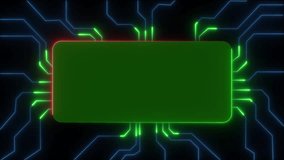 Digital Data moving on Circuit Board and CPU loop backgrounds. Computer Processing and organizing data. Abstract high tech Artificial intelligence (AI), data mining - Powered by Shutterstock - Get 15% off with code: PIKWIZARD15