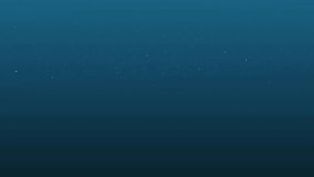 Snow Falling on Cool Blue Background Christmas Celebration and Decoration Winter Animation - Powered by Shutterstock - Get 15% off with code: PIKWIZARD15