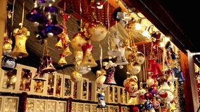 A magical Christmas market adorned with festive decorations. Twinkling lights, ornate ornaments, and holiday cheer fill this seasonal winter wonderland. - Powered by Shutterstock - Get 15% off with code: PIKWIZARD15