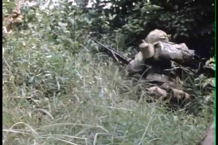 1960s - On the ground troop combat footage in Vietnam War in 196.