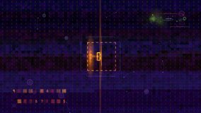 Abstract Digital Countdown Scene With Neon Grid Binary Codes. A futuristic, abstract image featuring a central countdown numeral amid a glowing neon grid and scattered binary numbers. - Powered by Shutterstock - Get 15% off with code: PIKWIZARD15