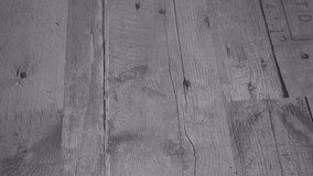 Grey Wooden Planks Texture Background. Old Rustic Weathered Wood Floor or Wall Surface. Vintage Timber Material with Knots and Nail Holes. Interior Design and Construction Abstract View - Powered by Shutterstock - Get 15% off with code: PIKWIZARD15