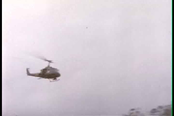 1960s - Marines in combat on the battlefield in Vietnam, 1966.