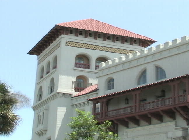 Old Spanish building in St. Augustine, Florida