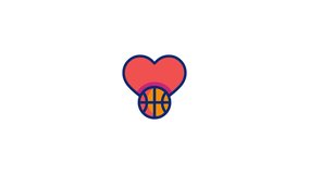 Basketball Animated Iconv This video features a captivating animation of an icon designed to enhance your projects. - Powered by Shutterstock - Get 15% off with code: PIKWIZARD15