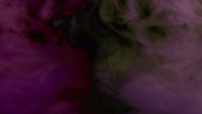 Abstract swirling colors in purple and green animation - Powered by Shutterstock - Get 15% off with code: PIKWIZARD15