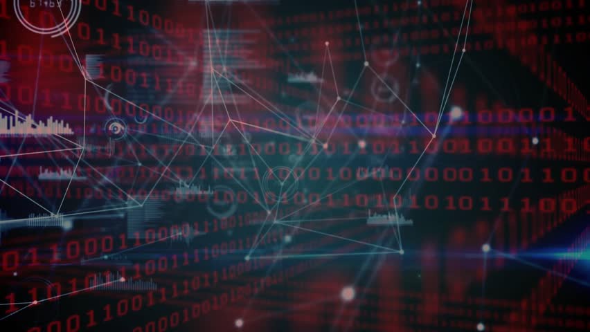 Blue streaks initiating network mesh forming connecting nodes, HUD rings pulsing, showing data flow. Abstract, neon, digital, binary, holographic, circuit, visualization - Powered by Shutterstock - Get 15% off with code: PIKWIZARD15