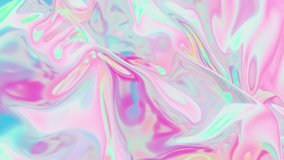 Loop animation of flowing cloth, multicolored wave silk, 3d rendering 4k - Powered by Shutterstock - Get 15% off with code: PIKWIZARD15