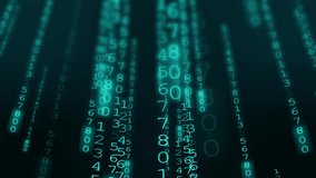 A futuristic digital rain animation inspired by cyber matrix code - Powered by Shutterstock - Get 15% off with code: PIKWIZARD15