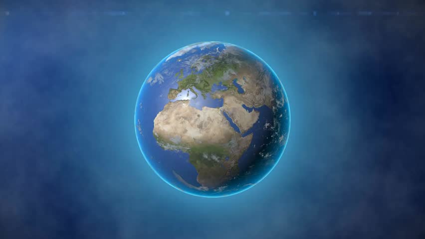 A 3D world globe shows the spread of COVID-19, illustrating global pandemic, virus transmission, and infection impact in a modern animated visualization. - Powered by Shutterstock - Get 15% off with code: PIKWIZARD15