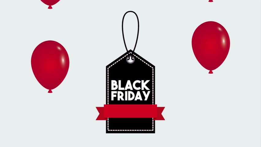 Dynamic Black Friday Sale animation with bold text, glowing highlights, and clean promotional style. Ideal for retail marketing, discount events, online ads, and seasonal shopping campaigns.