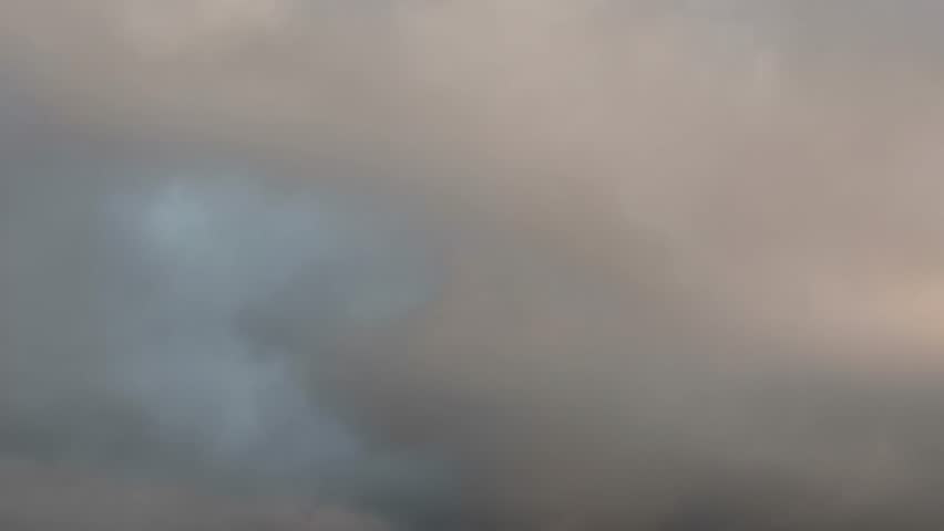 Pink cloud in the early sky