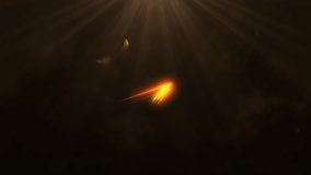 flickering sparks amid warm hues, crackling embers drift through luminous background - Powered by Shutterstock - Get 15% off with code: PIKWIZARD15