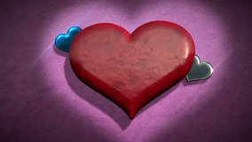 stylish promotional graphic featuring glowing hearts on plush velvet in romantic ambiance - Powered by Shutterstock - Get 15% off with code: PIKWIZARD15