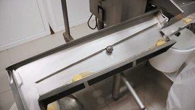 Egg Breaking Machine On Conveyor Line, Close-Up - Powered by Shutterstock - Get 15% off with code: PIKWIZARD15