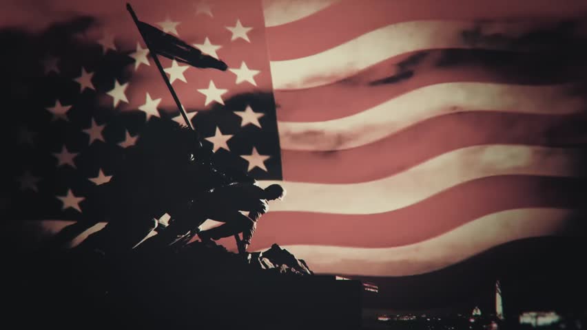 Veterans Day Animation Background Video