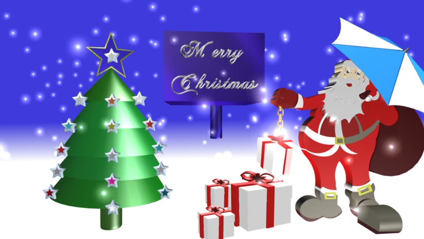 Merry Christmas and Happy New Year Greeting Card with Decorated Tree and Flickering Fireplace
A warm, cozy holiday scene featuring a beautifully decorated Christmas tree with flickering string lights 