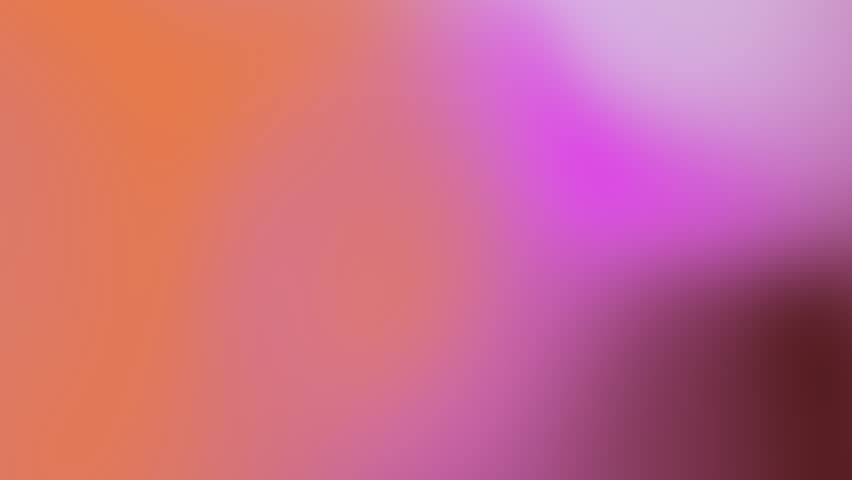 Abstract vibrant orange pink and purple gradient background with smooth blurred texture for creative modern video overlay and trendy social media design motion graphics backdrop
