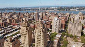 Aerial view of New York City captured in breathtaking cinematic drone footage. Showcasing iconic landmarks such as Times Square and Central Park, this high-resolution video highlights the city’s vibrant energy, skyline, and world-famous urban landscape. - Powered by Shutterstock - Get 15% off with code: PIKWIZARD15