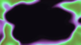 An abstract, ethereal visual of a glowing nebula or cloud formation with vibrant purple and green edges surrounding a deep black void. - Powered by Shutterstock - Get 15% off with code: PIKWIZARD15