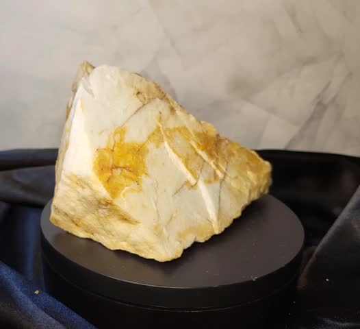 Peach Iron-Stained Silicate Feldspar Specimen