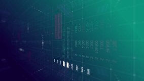 stock market background candle chart financial data analysis trading investment stocks prices indicators dynamic futuristic technology global information movement animation loop. Corporate economy - Powered by Shutterstock - Get 15% off with code: PIKWIZARD15