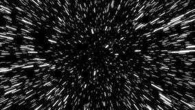 Warp speed starfield animation moving forward with light streaks on black background. 4K animated space effect for space travel scenes, sci-fi transitions, and motion graphics background. - Powered by Shutterstock - Get 15% off with code: PIKWIZARD15