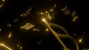 Music Note Background and Loop - Powered by Shutterstock - Get 15% off with code: PIKWIZARD15