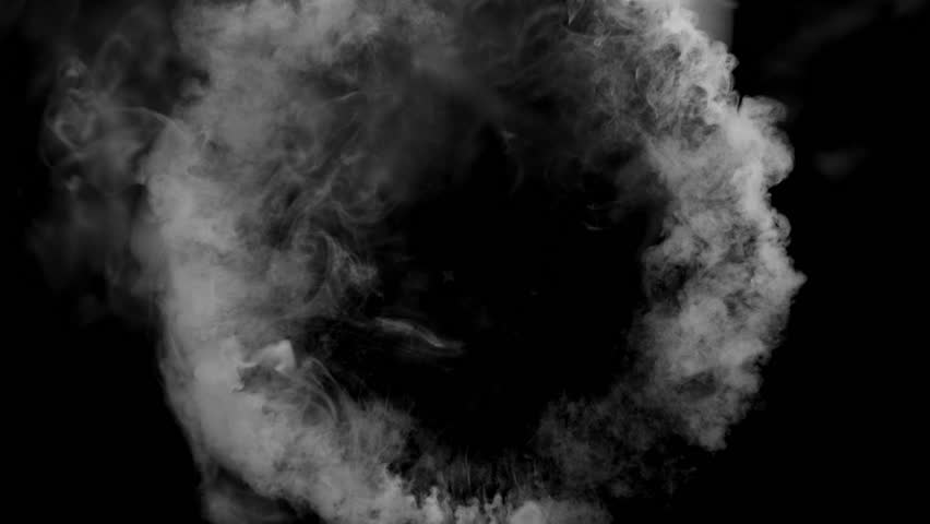 Super Slow Motion Shot of Atmospheric Smoke Abstract Background at 1000fps.