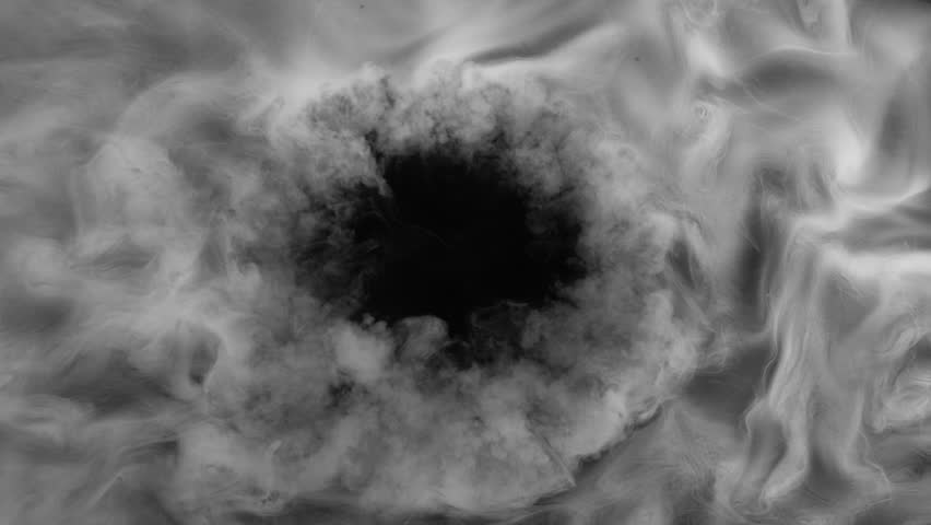 Super Slow Motion Shot of Atmospheric Smoke Abstract Background at 1000fps.