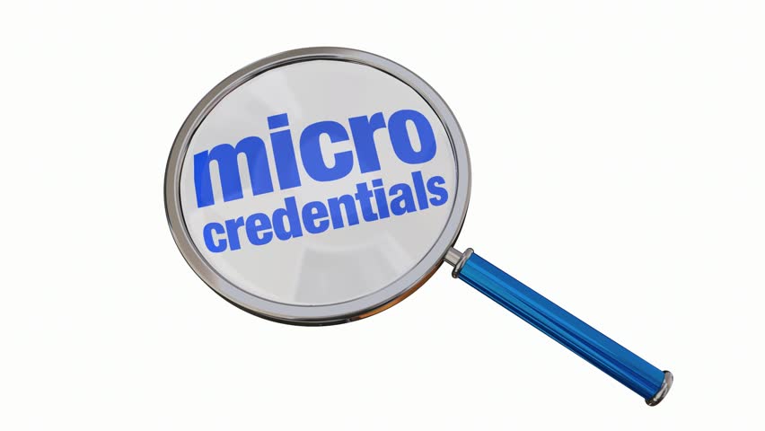 Microcredentials Magnifying Glass Course Training Nanocourses 3d Animation