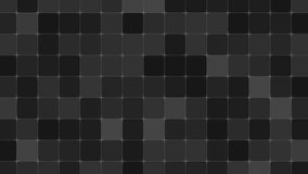Digital Square Grid Matrix monochrome shifting seamless loop 2D animation for network security diagnostics, server data processing, and clean minimalist technology backgrounds - Powered by Shutterstock - Get 15% off with code: PIKWIZARD15