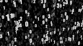 Digital Numbers Data Stream abstract flowing 3D animation for AI machine learning concepts, financial statistics reports, and big data technology backgrounds - Powered by Shutterstock - Get 15% off with code: PIKWIZARD15