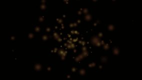 Merry Christmas and happy new year with star gold text postcard. Greeting card animation holiday celebration - Powered by Shutterstock - Get 15% off with code: PIKWIZARD15