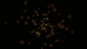 Merry Christmas and happy new year gold text postcard. Greeting card animation holiday celebration - Powered by Shutterstock - Get 15% off with code: PIKWIZARD15