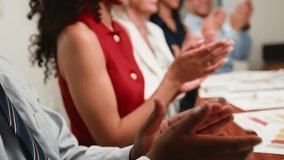 Diverse Business Team Applauds Success in a Corporate Boardroom Meeting - Powered by Shutterstock - Get 15% off with code: PIKWIZARD15