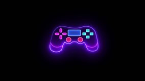 Futuristic console joystick with glowing colorful lights, perfect for representing high-energy digital play and modern entertainment media - Powered by Shutterstock - Get 15% off with code: PIKWIZARD15
