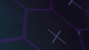 Cyan pointer sweeping from blurred grid, icon cluster emerging and stabilizing to reveal metrics. Dataviz, dashboard, analytics, neon, interface, glyphs, digital - Powered by Shutterstock - Get 15% off with code: PIKWIZARD15