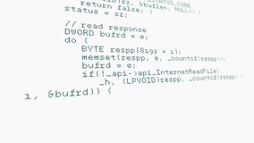 Animation starting with purple map centered while green code scrolling, showing functions and data. Silhouette, continents, violet, mint, watercolor, monospace, glitch - Powered by Shutterstock - Get 15% off with code: PIKWIZARD15