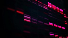 When interface loads, white HUD icons sliding, rotating, pulsing, aligning into grid to show data. Neon, hud, futuristic, monitoring, analytics, visualization, glossy - Powered by Shutterstock - Get 15% off with code: PIKWIZARD15