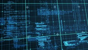 Bright flare starting teal grid data interface panels rotating and sliding, revealing white 3D bars. Holographic, dashboard, analytics, visualization, circuitry, code, gauges - Powered by Shutterstock - Get 15% off with code: PIKWIZARD15