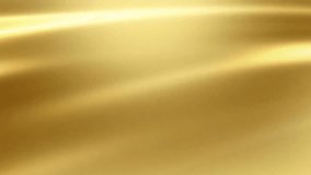 Luxury golden silk cloth abstract smooth metallic flow soft light wave background loop - Powered by Shutterstock - Get 15% off with code: PIKWIZARD15