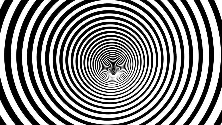 Hypnotic concentric circles creating a mind-bending optical illusion with a dynamic vortex effect.