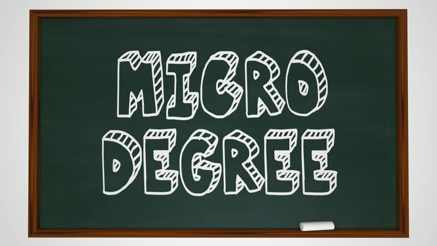 Micro Degree Chalk Board Class Course Learn Teacher Student 3d Animation