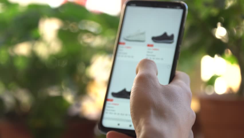 Online fashion marketplace. Shoes and fashion online shopping