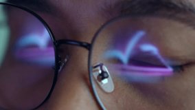 A person wearing glasses works on a laptop, with a glowing digital open book reflected in the lens. Highlights e-learning, digital reading, online education, knowledge access, and modern technology.
 - Powered by Shutterstock - Get 15% off with code: PIKWIZARD15